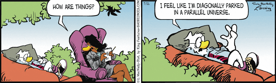 Shoe Comic Strip for July 21, 2021 