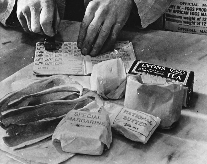 Margarine was a key part of a wartime food supply.